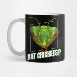 Praying Mantis Got Crickets Funny Insect Quotes Mug